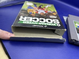 Konami Hyper Soccer Nintendo Entertainment System NES OVP Anleitung