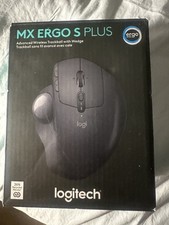 Logitech MX Ergo S Advanced Wireless Trackball Ergonomic Mouse - Graphite