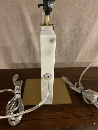 Marble Bookshelf Lamp — Hearth & Hand With Magnolia 2 LAMPS - No shades - Picture 11 of 11