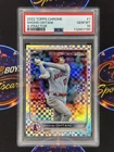 SHOHEI OHTANI 2022 Topps Chrome #1 XFractor Refractor PSA 10 Angels