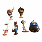 Chicken Little Figurine Lot 6 pcs Disney Store Exclusive 2005 Movie Figures