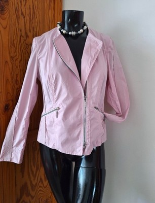 Airfield*Designer Sommer Stretch Jacke- Blazer*2 Wege Reißv.* Rose*Gr. 38/40 TOP