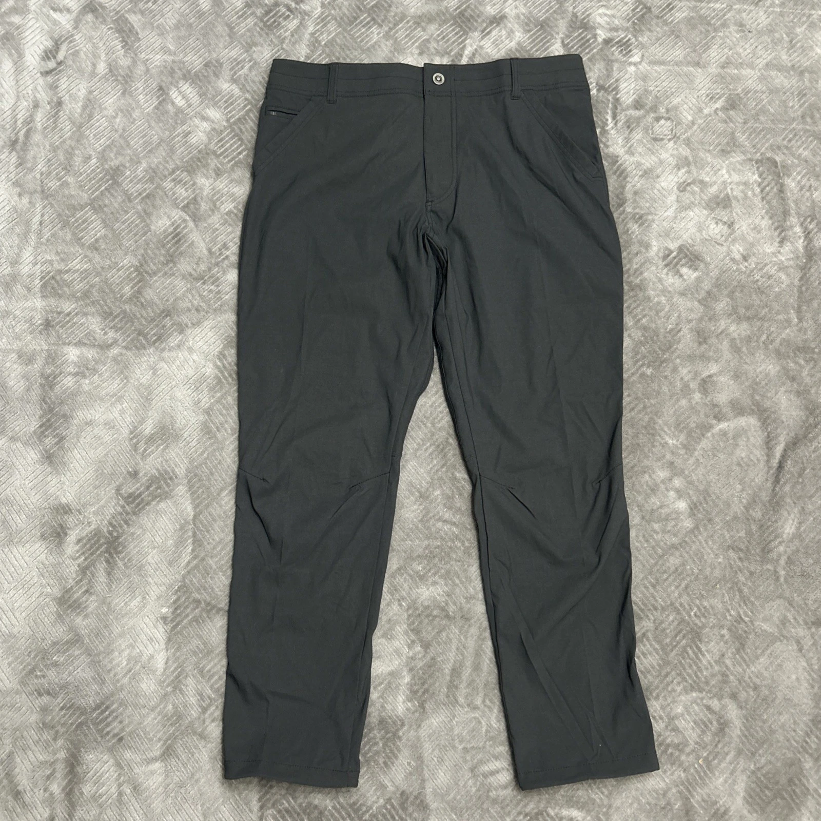 KUHL Pants Men’s 36 x 30 Dark Charcoal Grey Tech Hiking Outdoor RN#108846