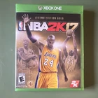 2K NBA 2K17 Legend Edition Gold Xbox One Video Game w/ Case Disc Insert