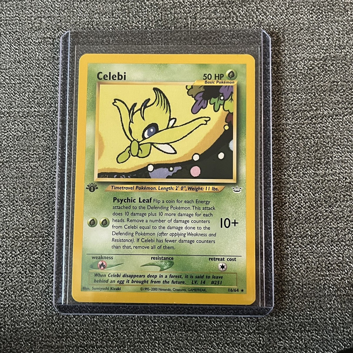 Celebi 16/64 1st Edition Neo Revelation LP+ non-holo VINTAGE Pokemon TCG | eBay Celebi 16/64 1st Edition Neo Revelation LP+ non-holo VINTAGE Pokemon TCG | eBay