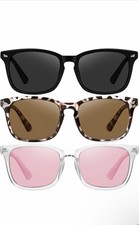 Ougenni Sunglasses for Women Men Vintage HD Vision Women Sunglasses Classic Retr