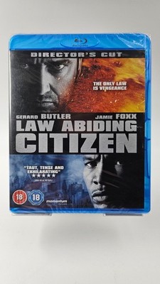 LAW ABIDING CITIZEN Blu-ray Gerard Butler DIRECTOR'S CUT - RAR