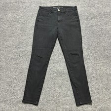 American Eagle Hi-Rise Jegging Womens Size 10 Reg Black Denim Super Stretch X4