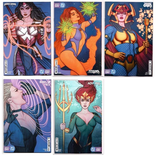 Jenny Frison INTERNATIONAL WOMEN'S DAY Absolute Wonder Woman #6 & MORE Set 2025