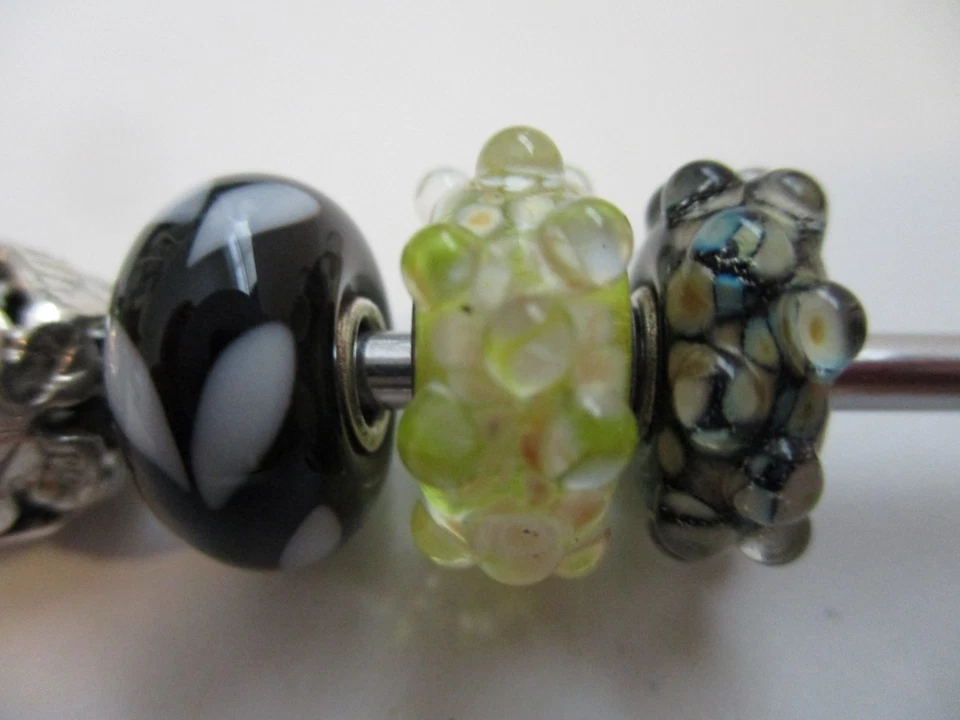 Trollbeads vollständiges Toskana Set + Bead Weinlese alle long retired LAA 925 S - Bild 2 von 4