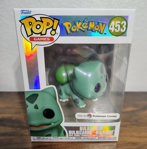 Funko POP Pokemon Center Exclusive Bulbasaur Pearlescent Vinyl Figure #453