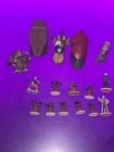 Vintage 1993-97 Galoob LFL Star Wars Micro Machines Lot of 16 figures and ships