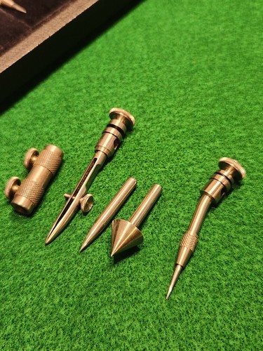 L.S. STARRETT Co. No. 89 A Universal Divider & Beam Compass in case & more - Picture 4 of 11