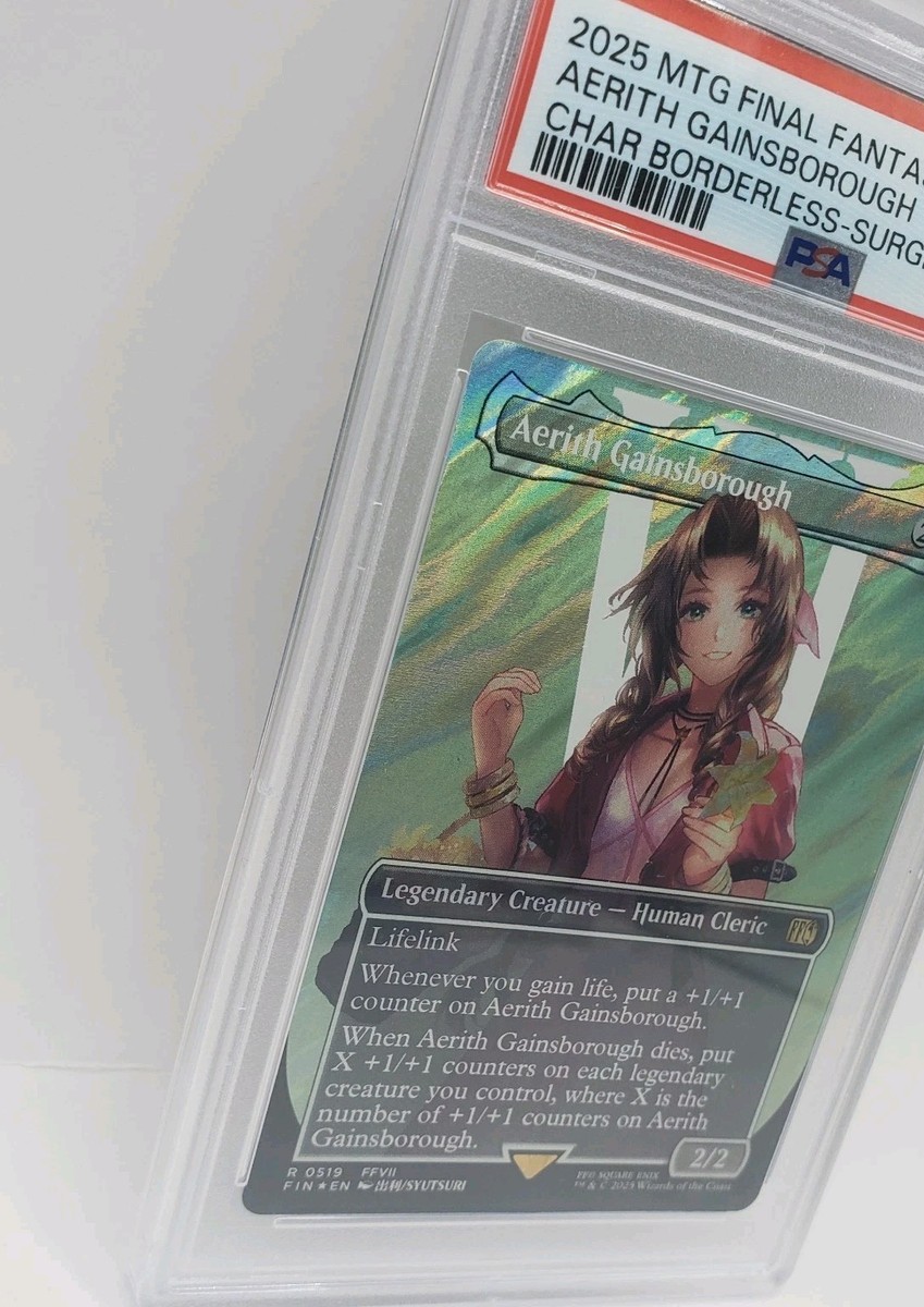 エアリス・ゲインズブール　サージFOIL EX+](サージFOIL)エアリス・ゲインズブール/Aerith Gainsborough