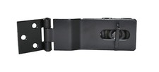 Hasp 4.5" Black Swivel Padlock Hasp Heavy Duty Gates Sheds Doors Barns Cabinets