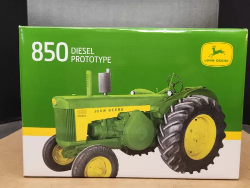 Prototipo tractor Ertl John Deere 850 diésel 1/16 2016 club de dos cilindros #16312A - Imagen 16 de 21