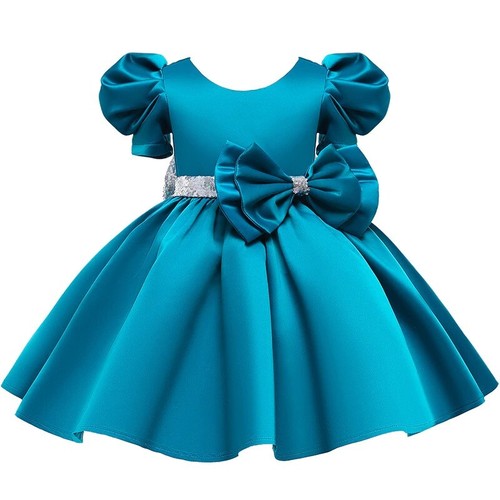 Kids dresses girls dress elegant princess party flower girls wedding dress - Picture 8 of 12