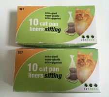 Van Ness Extra Giant Sifting Cat Pan Liners, 20 Count 2 Pack