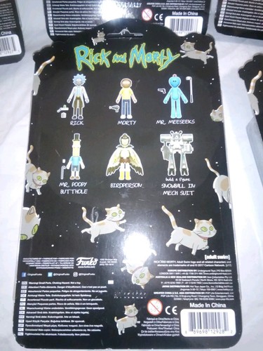 RICK and MORTY Funko Series 1 w/ Snowball BAF Complete Set NEW - Picture 9 of 11