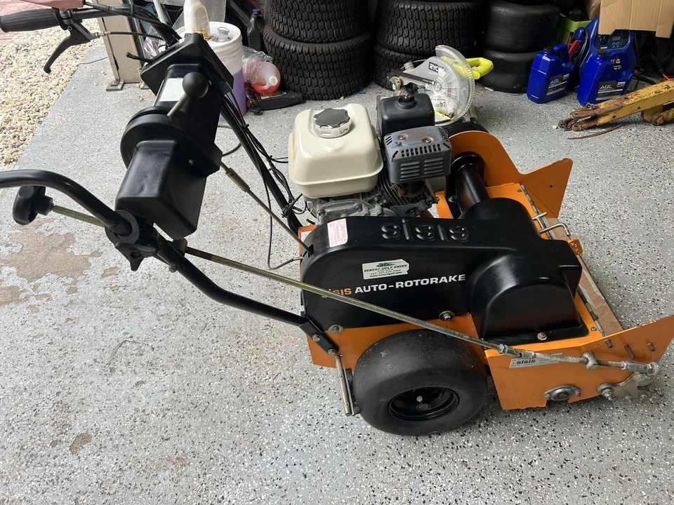 SISIS MK5 2015 automático rotorake escarificador y de-thatcher para deportes y campos de golf Foto 4 de 4