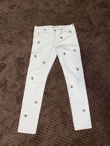 RARE Dior x Kaws White Denim Jeans 