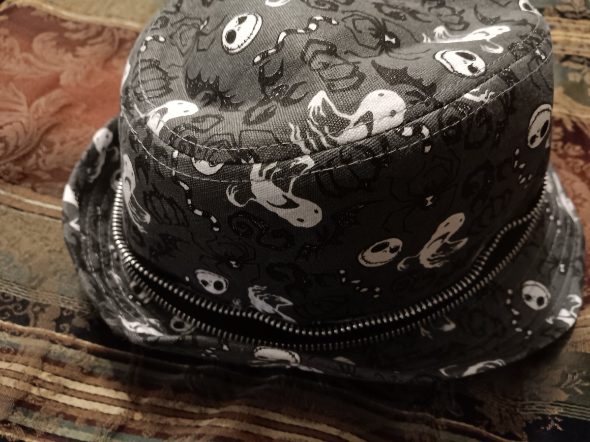 Disney Parks Jack Skellington Youth Fedora Hat Nightmare 