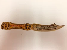 Vintage Italian Torta Paradiso  Vigoni, Pavia cake cutter.