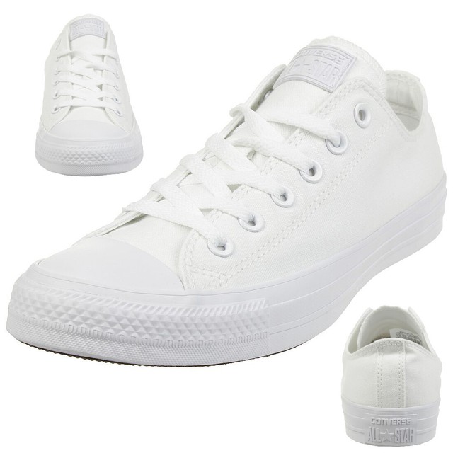 converse all star ox canvas white
