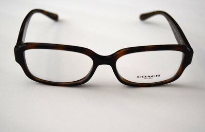 Coach Optical Dark Tortoise Gold Sig C Frame HC6105 5394 53  display picture 1