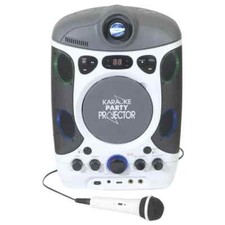 Mr Entertainer CDG Bluetooth Karaoke Player mit LED Projektor NAGELNEU & VERPACKT