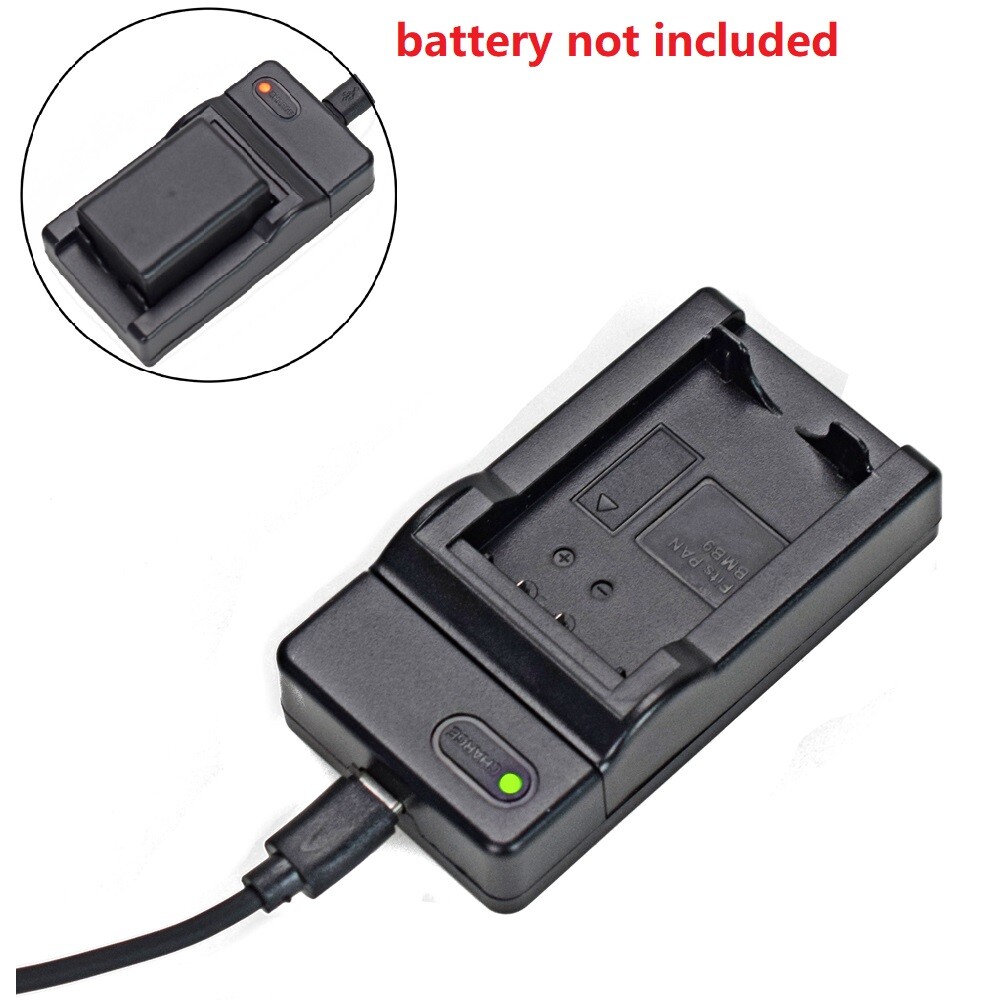 Battery charger for Panasonic Lumix DC-FZ82 FZ83 DMC-FZ100 DMC-FZ150 DMW-BMB9