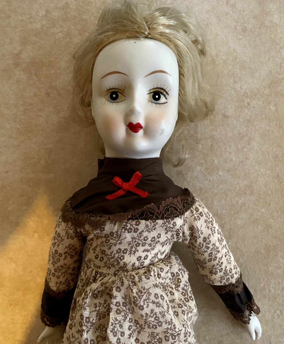 Porcelain Doll Vintage antique old doll | eBay