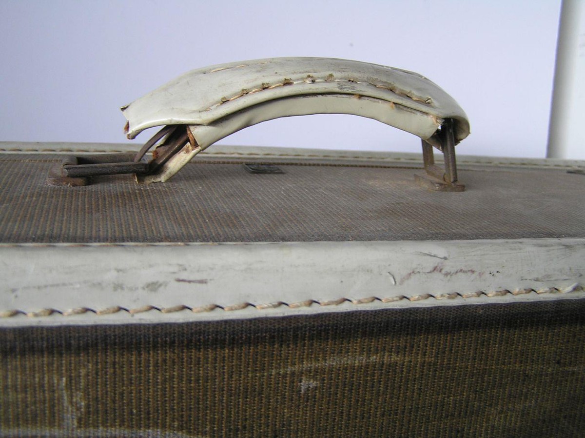 Vintage U.S. Trunk Co. Suitcase Luggage Large Suitcase