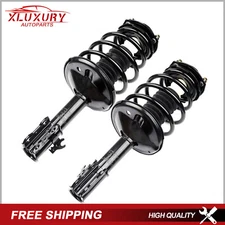 Pair Front Complete Shock Strut w/ Coil Spring Assembly For 1992-96 Toyota Camry