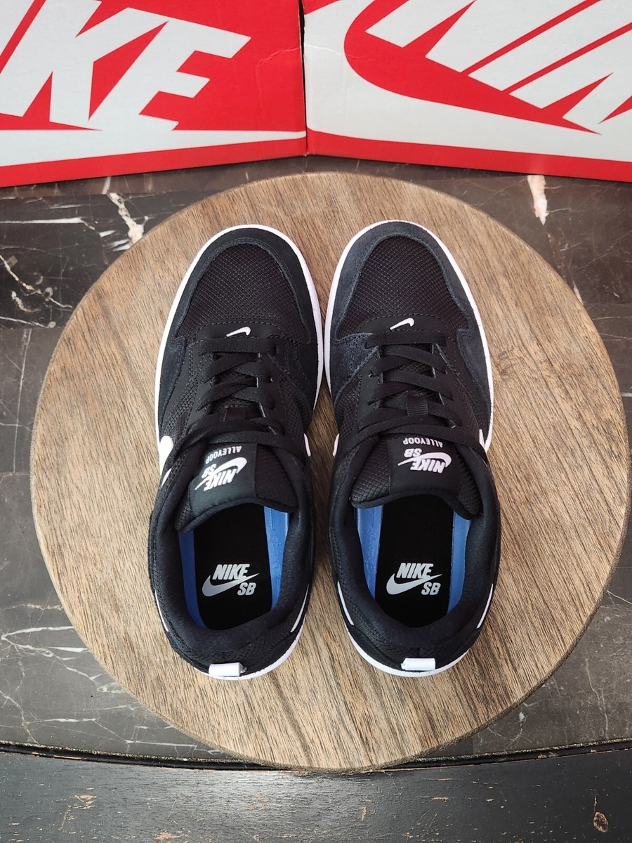 100% AUTHENTIC DS!! NEW NIKE SB ALLEYOOP' BLACK WHITE SIZE 100% AUTHENTIC DS!! NEW NIKE SB ALLEYOOP' BLACK WHITE SIZE