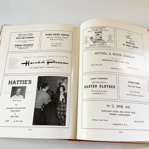 1962 Davidson College Yearbook Quips and Cranks NC Mecklenburg County - Picture 13 of 22