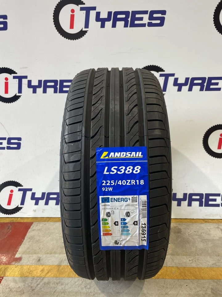 X1 225 40 18 LANDSAIL TYRES WITH AMAZING B,B RATINGS 225/40R18 92W XL CHEAP!!!