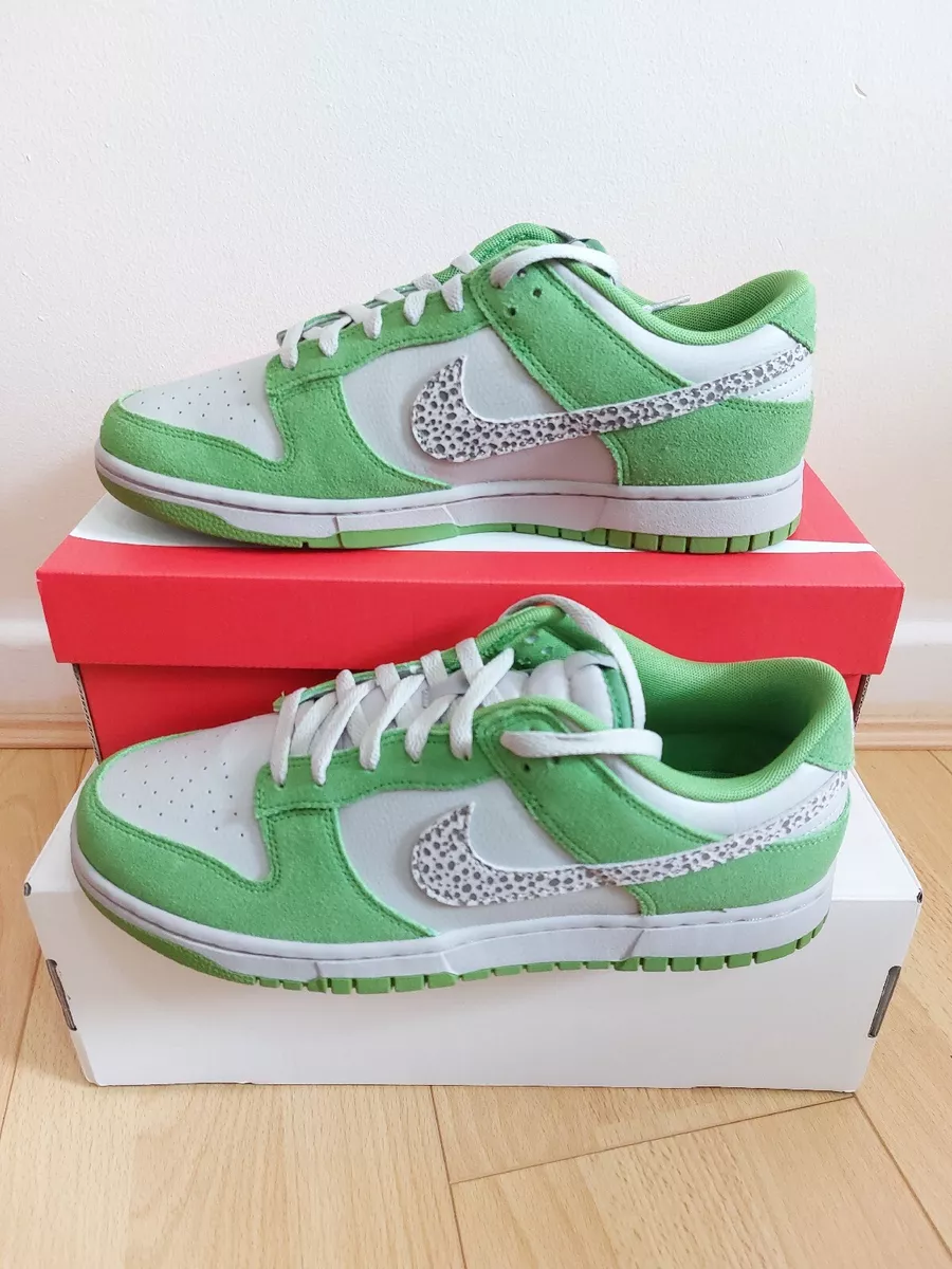 New Nike DUNK LOW AS Safari Swoosh Chlorophyll UK SIZE 10.5 EU 45.5
