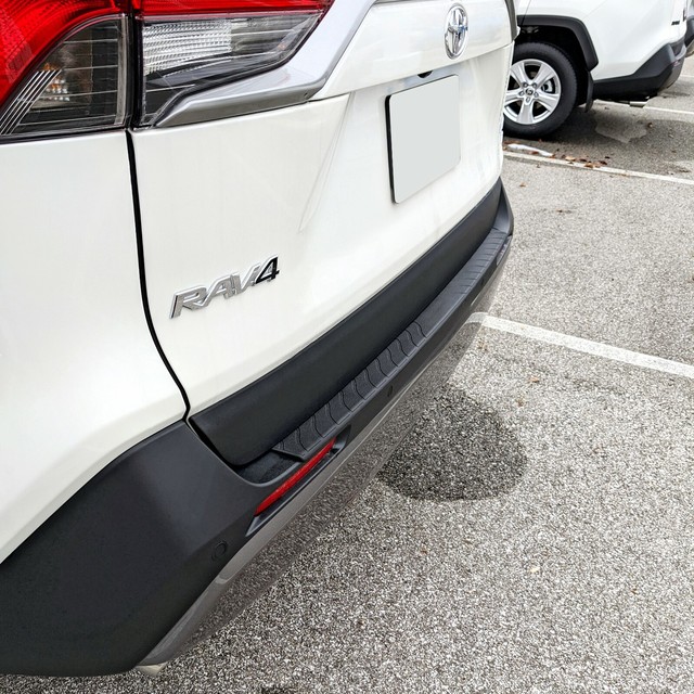 REAR BUMPER PROTECTIVE Molding 19 SCRATCH Guard For TOYOTA RAV4 2019