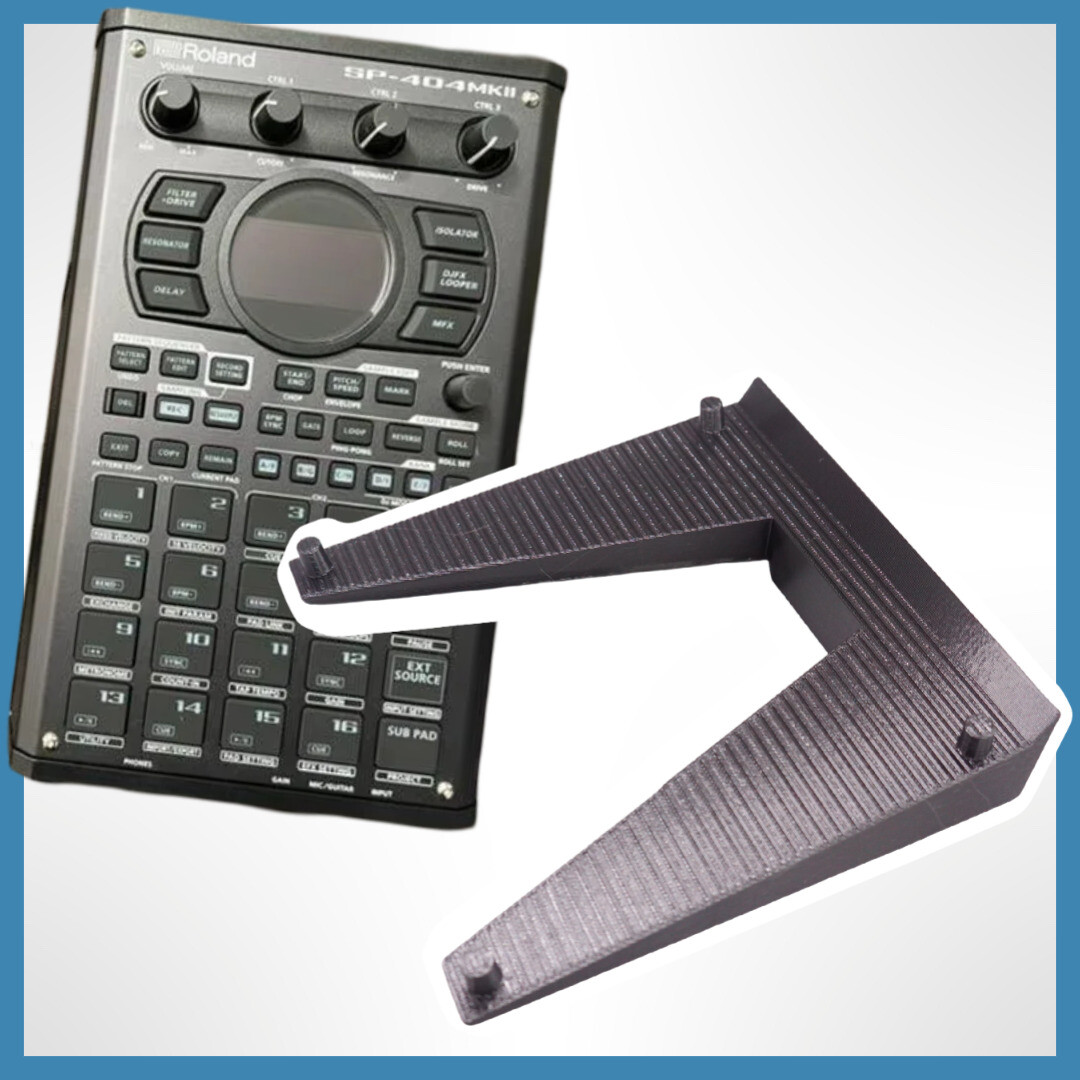 Convenient Angled Stand for Roland SP404 MKII Creative Sampler and