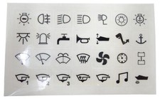 Carling V-Series Contura II 4X4 Marine Related Self Adhesive Decals/Legends