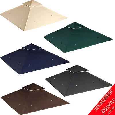 FREIGARTEN.DE Ersatzdach für Pavillon 334 cm x 334 cm Antik Pavillon Wasserdicht M10