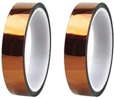 2 Rolls HEAT RESISTANT Tape Sublimation Press Transfer SUBLITAPE 20mm x 33m