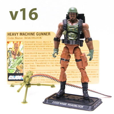 ホットトイズ　G.I. JOE ROADBLOCK 未開封品 Amazon.com: G. I. Joe Retaliation - Roadblock Figure : Toys