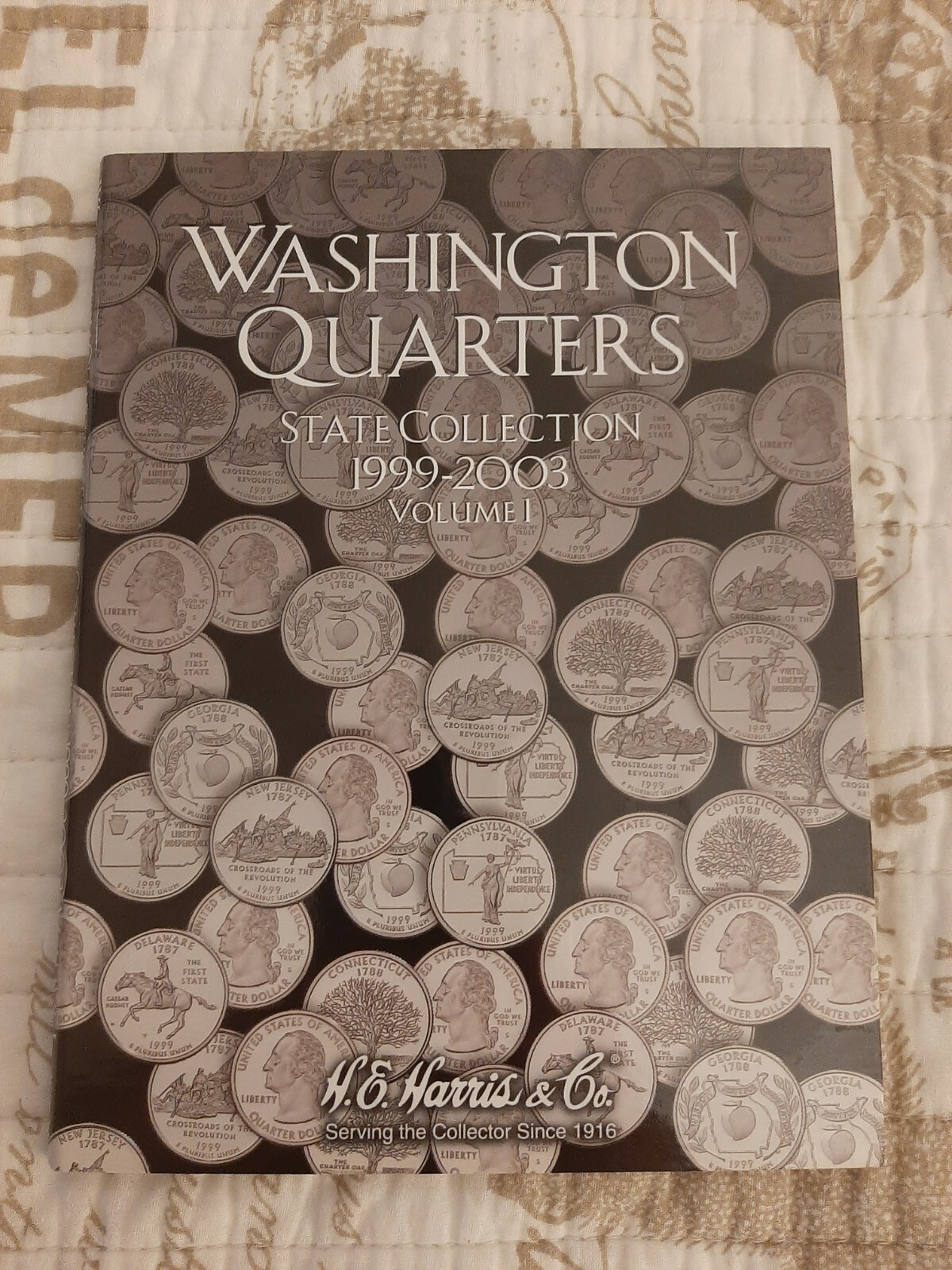 H.E. Harris & Co. Coin Book Folder Washington State Quarters 19992003
