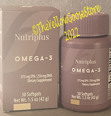 FARMASI   NUTRIPLUS OMEGA-3 EPA DHA Softgels  NEW RELEASE!  FREE SHIPPING