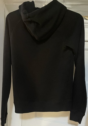 Nike Pullover Hoodie Black Youth Size XS 3/4 Hooded Sweatshirt - Picture 4 of 5