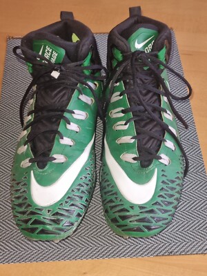 Nike Force Savage  Herren Fußballschuhe Sportschuh Gr.46 UK  11 Grün/Weiß 