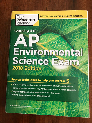 Cracking the AP Environmental Science Exam 2018 Edition the Princeton ...