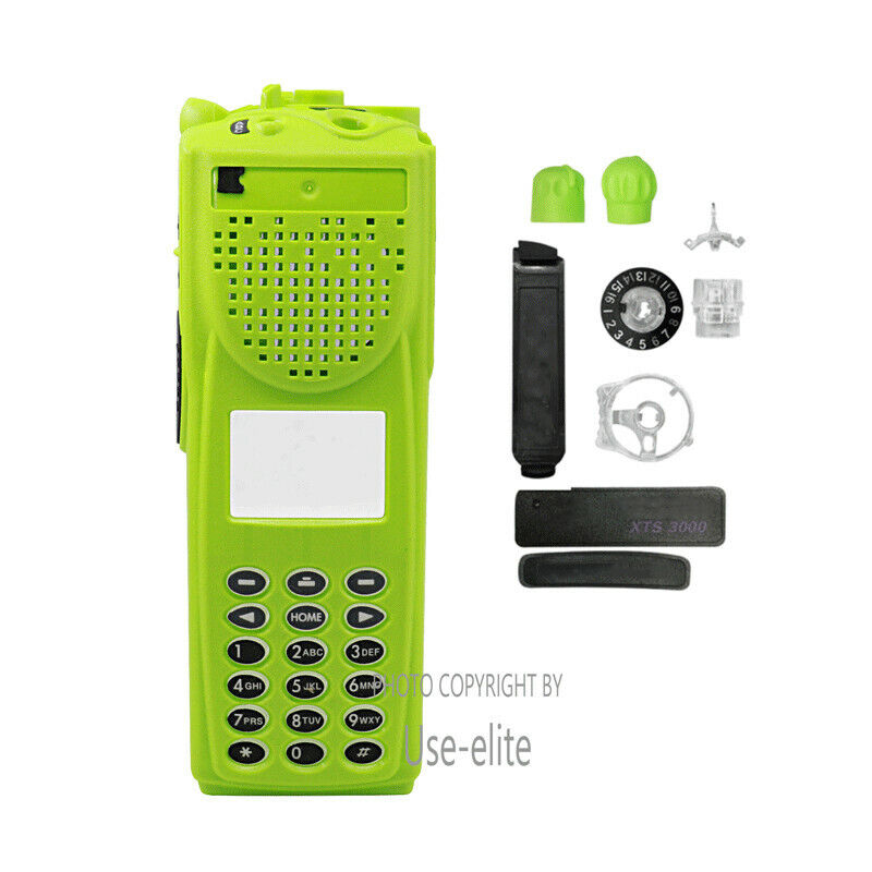 Green Replacement Housing Case For  XTS3000 Model 3  Radio